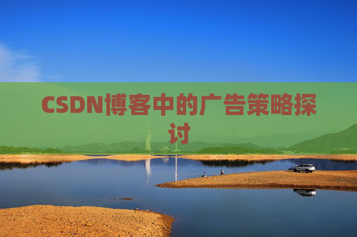 CSDN博客中的广告策略探讨